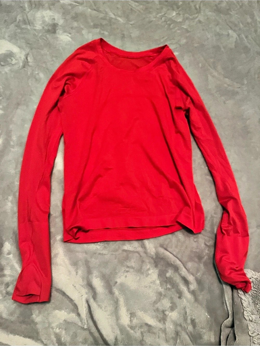 Lululemon Swiftly Tech Long-Sleeve Shirt 2.0 Red